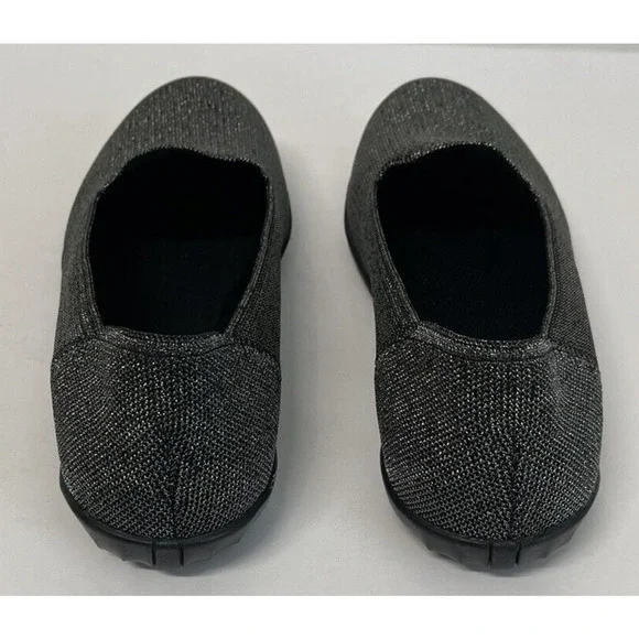 Bernie Mev Petra Slip on Loafer Stretchy Flats PEWTER Size 41/10-10.5 US new - Picture 5 of 14